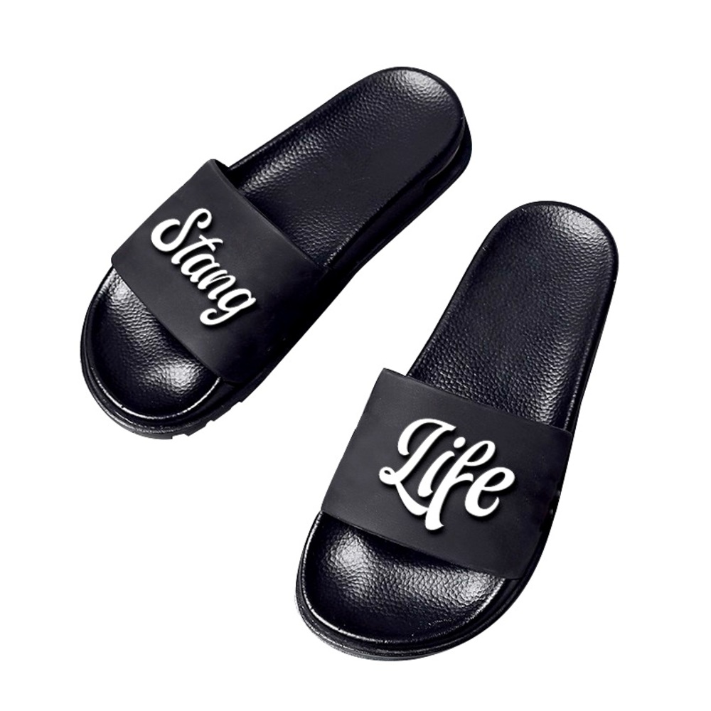 Stang Life (Ford) inspired comfort slippers. HOT SELLING ITEM for Mustang lovers